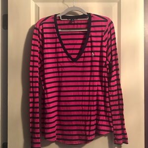 Ralph Lauren striped long sleeve top